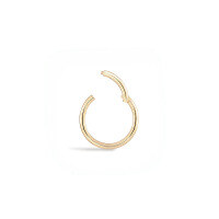 wholesale 925 Sterling Silver INS Minimalist Ear Cuff, Helix Earring, Nose Ring for Women-Gold single-7mm#1