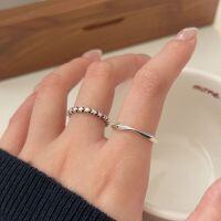 wholesale S925 Sterling Silver Korean Star Ring for Women, Small and Fresh Geometric Band, Niche Luxury Fashion, Versatile-Geometric ring