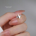 wholesale 925 Sterling Silver Single Star Ear Clips For Women-0-3
