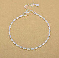 wholesale Metal S925 silver millet grain olive bead bracelet for women, ins design minimalist luxury feel new style-0-2