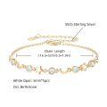 Sterling Silver Bracelet with Round Emerald-Like Gemstone, Vintage Style Clearance with Free Shipping-0-12