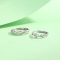 wholesale S925 Sterling Silver Intertwined Branches Couple Rings, Ins Style Luxury High-end Rings for 520 Valentine's Day Birthday Gift for Girlfriend-0-5