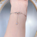 wholesale S925 Silver Zhuo Zhifan Jewelry Exquisite and Minimalist Bubble Bracelet Princess Small Bubble Bracelet Xiaohongshu Cross-Border Model-0-3