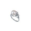 wholesale S925 Sterling Silver Ya Xi Small Design Freshwater Pearl Ring for Women, Elegant and Versatile, Luxurious High-End Feel Adjustable Ring-0-4