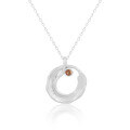 wholesale S925 Sterling Silver 563 Round Hollow-Out Diamond Inlay Necklace for Women, Minimalist Style, Small and Unique, Ins-Inspired, Elegant and Luxurious Collarbone Chain-0-0