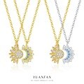 wholesale S925 Sterling Silver Sun Moon-0-0