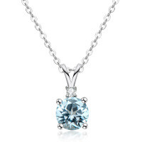S925 Sterling Silver Zircon Necklace, Minimalist and Luxurious Pendant.-Style I [Clearance Sale with Free Shipping]  925 Silver