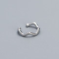 wholesale 925 Sterling Silver Single Stackable Ear Cuffs For Women-0-5