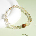 wholesale Metal Zen Style Natural Citrine Beaded Bracelet Gift for Literary Play, Stackable Bracelet for Women and Men, Awakening Lion Bracelet Wholesale-0-1