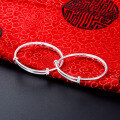 wholesale 9999 pure silver baby full moon bracelet pair, fashionable Korean-style children's accessories for wholesale-0-2