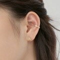 wholesale S925 Sterling Silver Japanese and Korean Light Luxury Hot Style Cute Bear Design Earrings for Women, Sophisticated and Fresh Sweet Ear Accessories-0-3