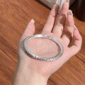 wholesale 9999 Pure Silver Cuff Bracelet with the Popular Black Myth Wukong's Tight Hoop Spell, Ancient Craftsmanship, Great Sage Equalling Heaven's Golden-Hooped Rod Jewelry-0-2