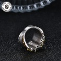 wholesale S925 Silver Designer Natural Gemstone Ring Italian Craftsmanship High-End Jewelry-0-3