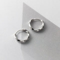 wholesale S925 Sterling Silver Twisted Twist Line Ear Clasp Ins Style Fashionable Temperament Internet-Famous Women's Earrings M03117-0-4