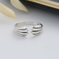 wholesale S925 Sterling Silver Unique Three-Dimensional Cat Paw Embrace Ring, Cute Creamy Sweet and Cool Style Design Index Finger Ring-0-3