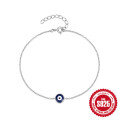 wholesale 925 Silver New Evil Eye Enamel Drip Daily Matching Bracelet for Women, Popular on INS-0-4