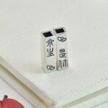 wholesale 925 Sterling Silver "The Rest of My Life is You" Tube Set Square Tube DIY Couple Red String Bracelet Bead Braided Rope Silver Jewelry Accessories-0-0
