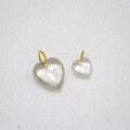 wholesale 10k Gold New Fashion Commute Luxury Advanced Transparent Heart Pendant-0-2