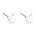 wholesale Sterling Silver S999 Ear Piercing Earrings for Women, Pure Silver Small and Mini Double-ended Ear Studs, Cartilage Ear Studs, Minimalist Ear Piercing Needle Ear Accessories-0-24