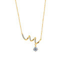 Metal Pendant Minimalist Design Ins Necklace-0-3