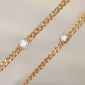 925 Sterling Silver Cross-Border Hit Moissanite Bracelet, Minimalist Ins Luxury Design for Women-0-0