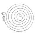 S925 Silver Classic Six-Claw D Color Moissanite 1 Carat Necklace-0-28