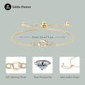 S925 Sterling Silver Zirconia Full Tennis Bracelet with Dazzling Pavé-0-16