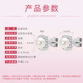 Metal Classic Princess Pearl Zircon Earrings, Cross-Border Best-Seller-0-9