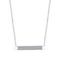 925 Sterling Silver Full Pavé Star Pendant Necklace for Women-0-3