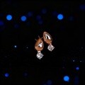 Sterling Silver Diamond Accent Smooth Teardrop Stud Earrings-0-0