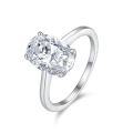 Sterling Silver Fashion Stackable Rings, Non-Tarnish, Light Luxury Minimalist Women's Rings, Hot Cross-Border Seller-0-3