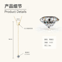 S925 Sterling Silver Butterfly Moissanite Layering Necklace-Style E [Clearance Sale with Free Shipping] Gold  925 Silver