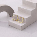 wholesale S925 Sterling Silver Heart Earrings, Women's Minimalist Ear Clips, Luxury Small Batch-0-5