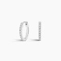 Metal Moissanite Earrings, Micro-Set, Cross-Border, Minimalist, Commuter, Custom Processing-0-4