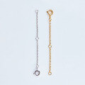 wholesale S925 Silver DIY Combination Necklace Collarbone Chain Extender Chain Tail Chain Jewelry Accessories Wholesale-0-3