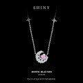 Sterling Silver Butterfly Dream Pendant Necklace, Women's Fashion Minimalist Collarbone Chain-0-4