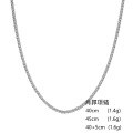 wholesale S925 Sterling Silver, Gold, Plated with White Gold, Rose Gold Simple and Versatile Choker Necklace for Women with Charming Chopin Design - Wholesale.-0-5