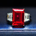 wholesale S925 Silver 8 Carat Emerald Cut 10*14 Simple and Elegant Wedding Ring by Shipei Jewelry New Collection-0-5