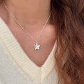 wholesale S925 Sterling Silver Popsicle Five-Pointed Star Necklace Women Spring New Fashion Versatile Niche Collarbone Chain-0-4