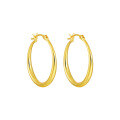 wholesale S925 Sterling Silver Minimalist Geometric Hoop Earrings for Women, Small and Simple, High-End Style-0-9