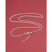 wholesale 925 Sterling Silver Chopin Chain Necklace for Women, Universal Pull Chain, Simple Chain, Collarbone Chain, Sweater Chain, DIY Small Hole Pin Pendant-1.38mm Chopard universal chain 45cm white gold &gt; 925 silver