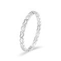 wholesale 999 Solid Silver Cold Minimalist Style Solid Closed Band Ring for Women Light Luxury High-End Sense Silver Tail Ring Cross-Border E-commerce-0-14