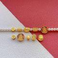 wholesale Gold-plated S925 ancient silver enameled for DIY-0-0