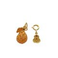 wholesale Gold-plated 925 Ancient Silver Fittings: Money Bag, Palden Lhamo, Gourd, Vajra Bell Pendant, Drop Pendant for DIY-0-4