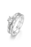 wholesale S925 Sterling Silver Moissanite Couple Rings with Engraved Patterns, Trendy Cross-Border Bestseller, Ready to Ship, Unique Design-0-6