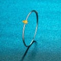 S925 Silver 1-Carat Pear Moissanite Bracelet, Minimalist and Luxurious-0-2