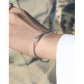 wholesale S925 Sterling Silver 200 Korean Version INS Niche Design Minimalist Versatile Vintage Distressed Bone Chain Bracelet for Women-0-3