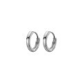 wholesale S925 silver short unisex elegant ear cuff, fashionable round geometric earrings M01768-0-4