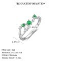 wholesale S925 Sterling Silver Zodiac Birthstone Ring For Women, New Fashion Minimalist Design-0-27