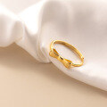 wholesale 925 Sterling Silver Women's Ring Korean Bow Knot Small Fresh Summer Simple Hand Jewelry J9166-0-1